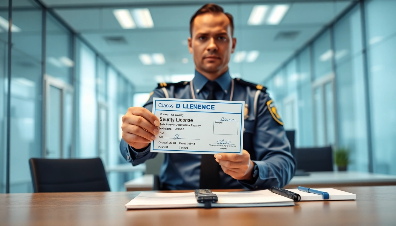 Understanding the Essentials of Class D Security License for Security Professionals