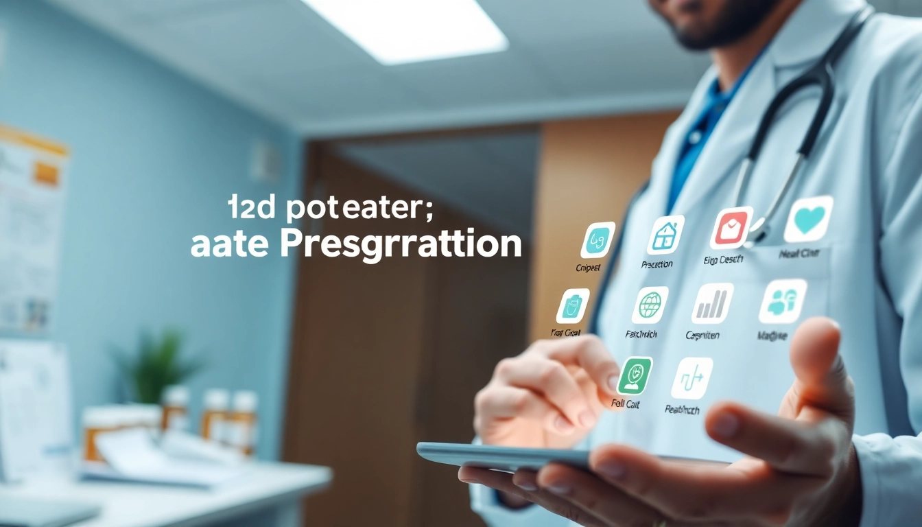 Showcase of top rated prescription applications used by a doctor for patient care